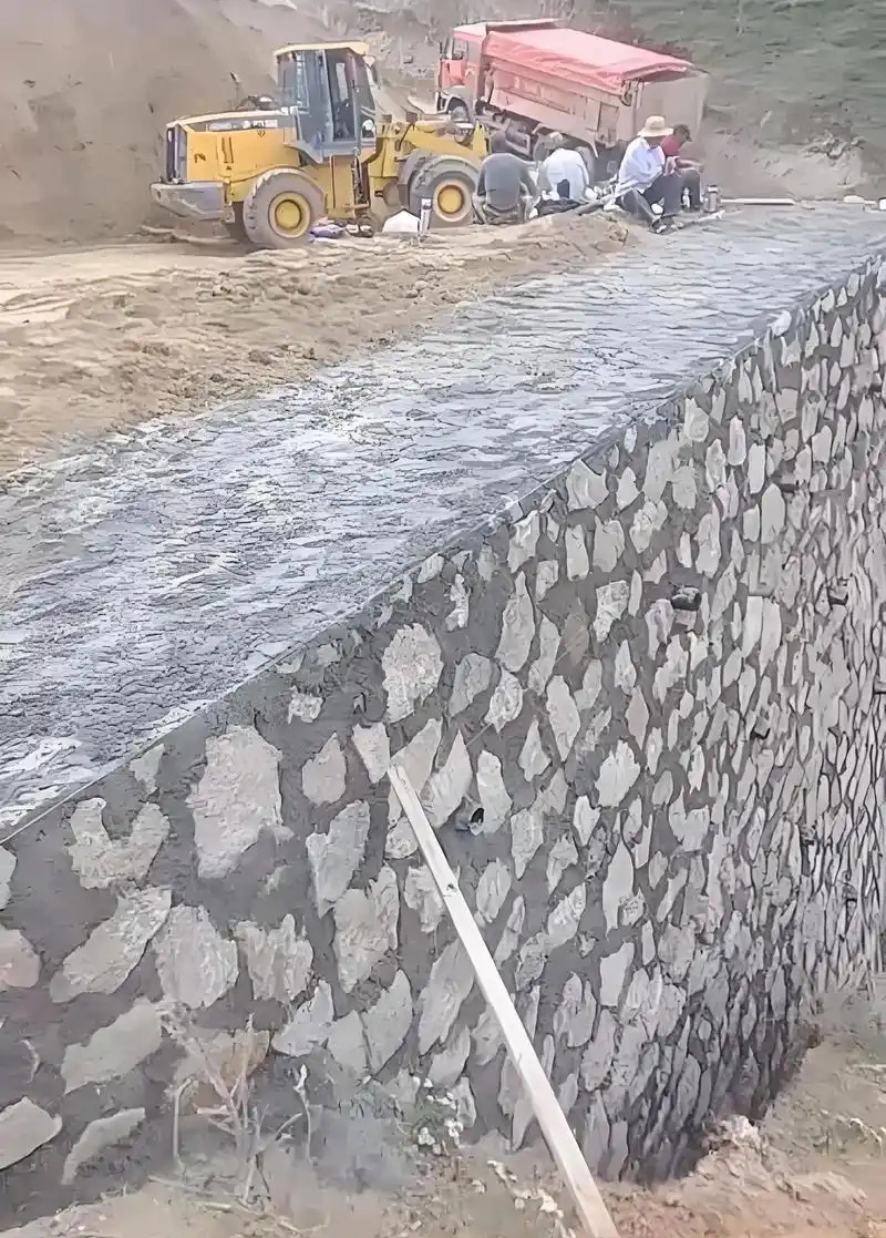 天津宁河县边坡加固